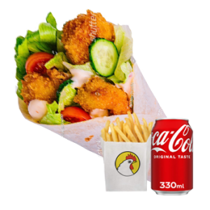Chicken Hut Chicken Fillet Wrap Meal