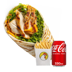 Chicken Fillet Wrap Meal