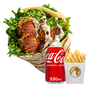 Vegitable Wrap Meal