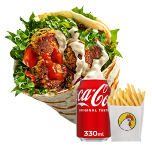 Vegitable Wrap Meal